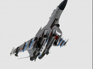 shenyang j-15 squalo volante Modello 3D