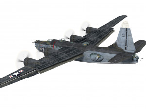 consolidated pb4y-2 privateer Modelo 3D