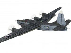 consolidated pb4y-2 privateer 3D Model