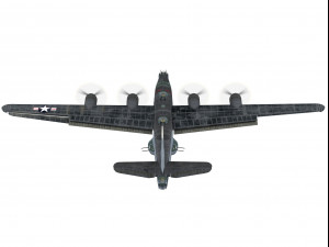 consolidated pb4y-2 privateer Modelo 3D