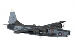 consolidated pb4y-2 privateer Modelo 3D