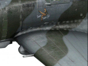 curtiss p-36 falco Modello 3D