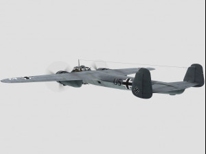 dornier do-17 3D 모델
