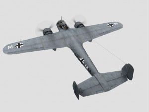 dornier do-17 3D 모델