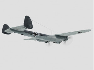 dornier do-17 3D 모델