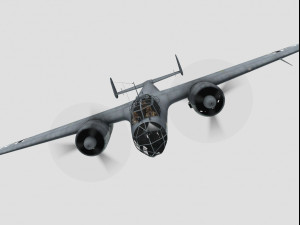 dornier do-17 3D 모델