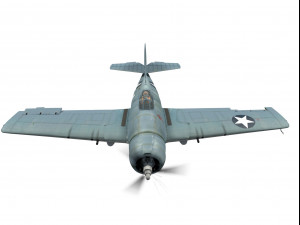 grumman f4f wildcat 3D 模型