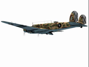 fiat br20 cicogna 3D Model