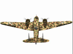 fiat br20 cicogna 3D Model