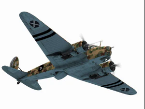 fiat br20 cicogna 3D Model
