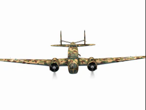 fiat br20 cicogna 3D Model