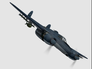 beechcraft xa-38 grizzly 3D Model