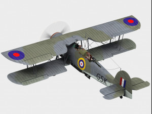 fairey swordfish 3Dモデル