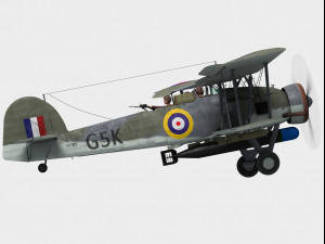 fairey swordfish 3Dモデル