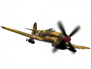 hawker typhoon 3D Model