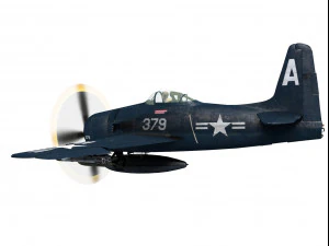 grumman f8f bearcat 3D Model