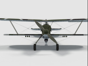 Heinkel he-51 Model 3D