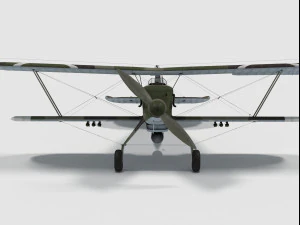 Heinkel he-51 3D Model