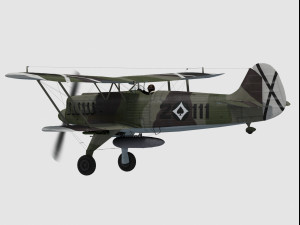 Heinkel he-51 Model 3D