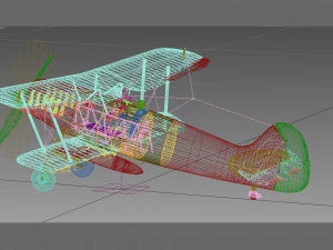 Heinkel he-51 3D Model