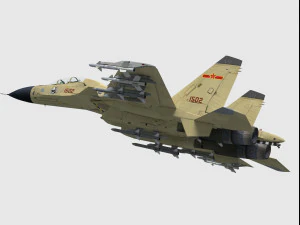 Shenyang J-15 s Modello 3D