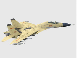 Shenyang J-15 s Modello 3D
