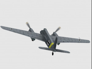 Henschel hs 129 a 3D Model
