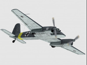 Henschel hs 129 a 3D Model