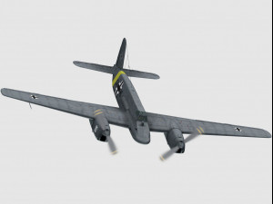 Henschel hs 129 a 3D Model
