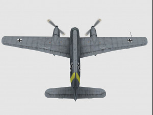Henschel hs 129 a 3D Model