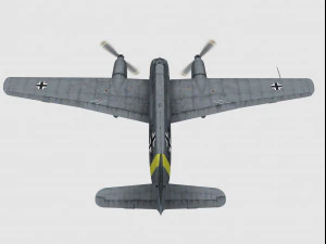 Henschel hs 129 a 3D Model