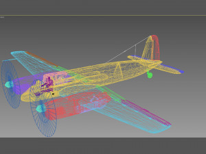 Henschel hs 129 a 3D Model