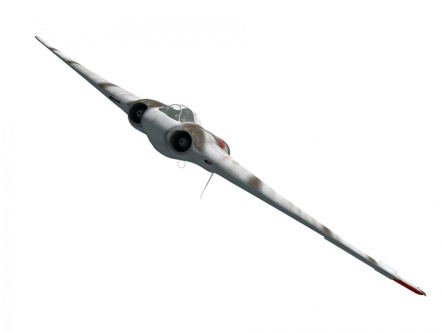 horten ho-229 3D Model .c4d .max .obj .3ds .fbx .stl .blend