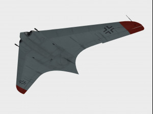 horten ho-229 3D-Modell
