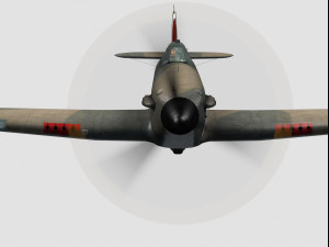 hawker hurricane Modèle 3D