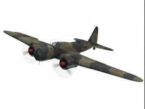 ilyushin db-3 3D Model