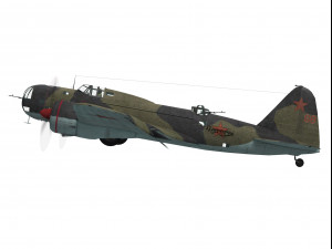 ilyushin db-3 Modèle 3D