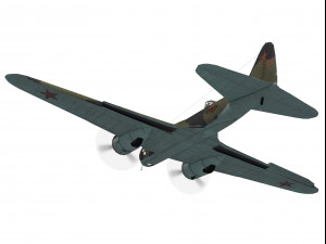 ilyushin db-3 Modèle 3D