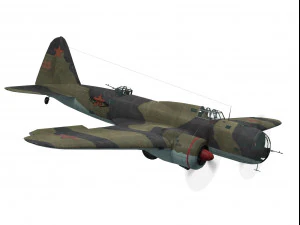 ilyushin db-3 3D Model