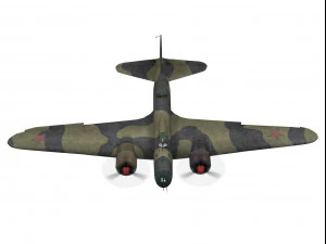 ilyushin db-3 3D Model