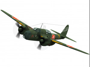 kawasaki ki-48 sokei 3D Model