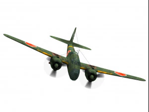 kawasaki ki-48 sokei 3D Model