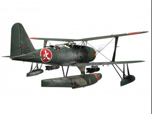 mitsubishi f1m2 pete 3D मॉडल