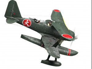 mitsubishi f1m2 pete 3D मॉडल