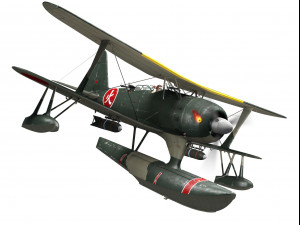 mitsubishi f1m2 pete 3D मॉडल