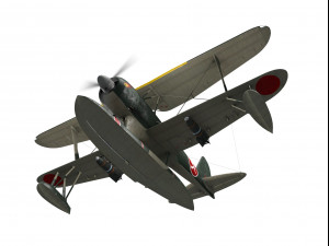 mitsubishi f1m2 pete 3D मॉडल