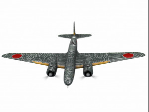 mitsubishi ki-21 sally 3D-Modell