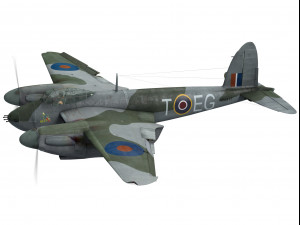 de havilland dh98 mosquito 3D 모델