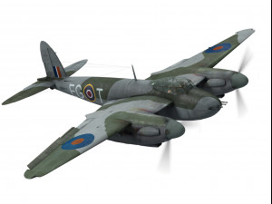 de havilland dh98 mosquito 3D 모델