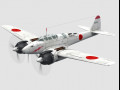 Nakajima j1n1 gekko 3D Model